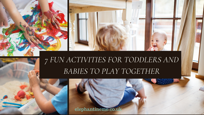 7 Fun Activities for Toddlers and Babies to Play Together